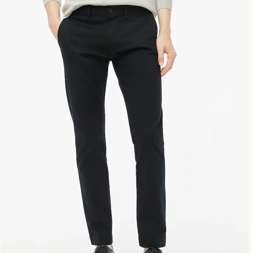 J. Crew Stretch Men’s Slim-Fit Flex Chino Pant size 30x32 in black